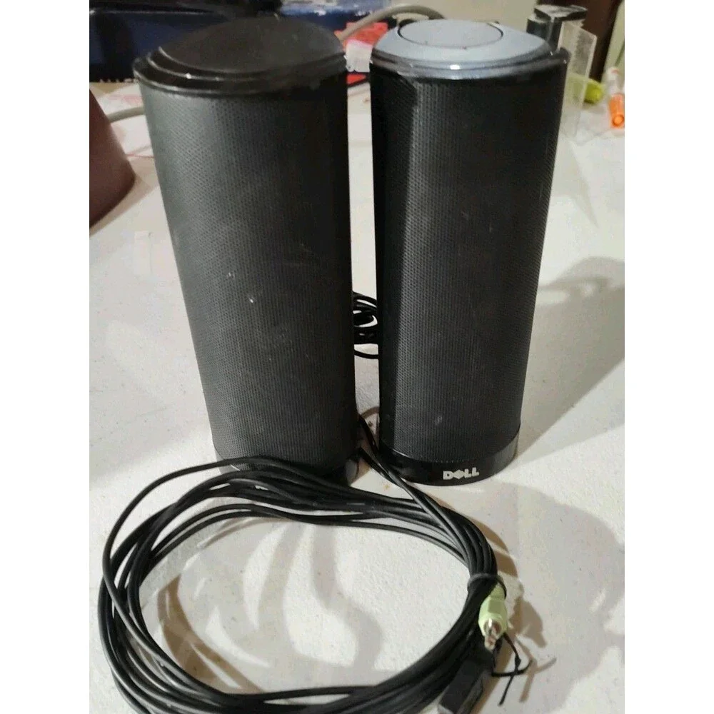 Black Dell AX210 USB Powered Multimedia Speaker System